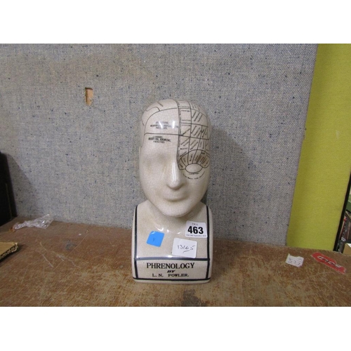 463 - PHRENOLOGY TYPE HEAD