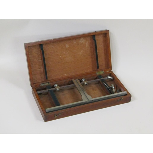 34 - A late 19c/early 20c planimeter, made and adjusted by Elliot Bros, London, 24cm l, in original box. ... 