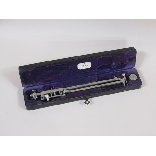 34 - A late 19c/early 20c planimeter, made and adjusted by Elliot Bros, London, 24cm l, in original box. ... 