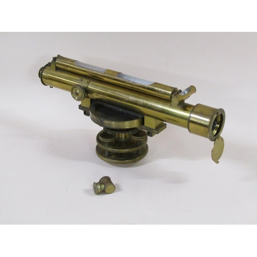 37 - A 19c brass Theodolite by Troughton & Simms of London, in fitted box.