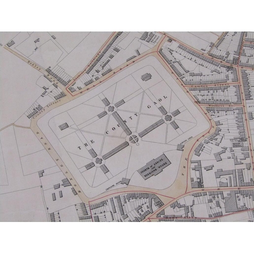 41 - A map of the town of Maidstone, Kent, 1848.  Thomas Hawksley was involved in water schemes of the Ri... 