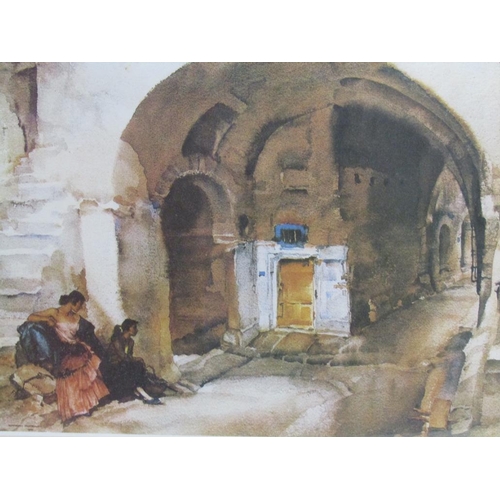 1079 - THREE F/G RUSSELL FLINT PRINTS, ALL APPROX. 28CM X 36CM