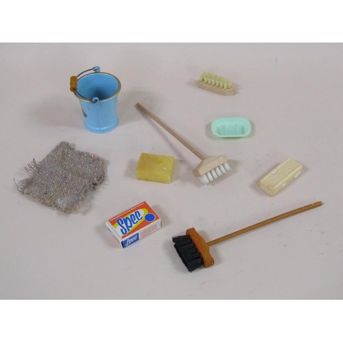 1349 - CONTINENTAL CHILDS TOY CLEANING KIT INC. SOAP, MOPS, BRUSHES ETC.