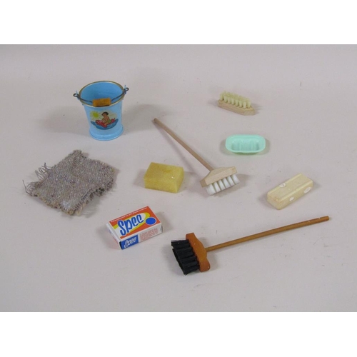 1349 - CONTINENTAL CHILDS TOY CLEANING KIT INC. SOAP, MOPS, BRUSHES ETC.