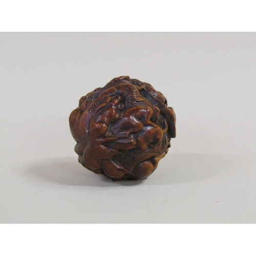 1335 - CARVED ORIENTAL BALL