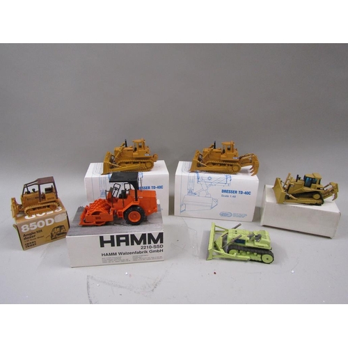 1145 - QTY OF DIECAST CONSTRUCTION VEHICLES TO INC DRESSER TD-40C x2