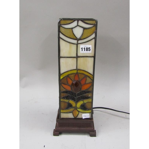 1185 - TIFFANY STYLE LAMP 37cms H