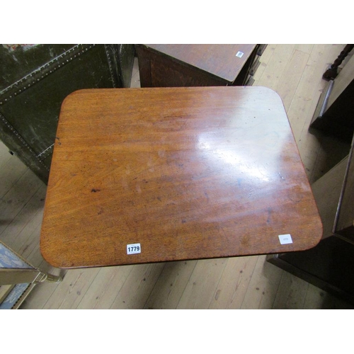 1779 - 19C MAOHGANY TILT TOP PEDESTAL TABLE