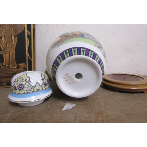 41 - ORIENTAL GINGER JAR LAMP BASE