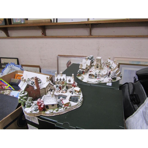 212 - TWO LILLIPUT LANE COTTAGES - BOXED