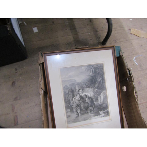 296 - QTY OF ANTIQUE ENGRAVINGS