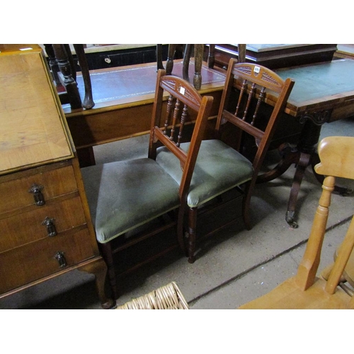 575 - TWO VICTORIAN CHAIRS