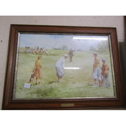 153 - COLLECTION OF PICTURES AND PRINTS TO INCL GILT FRAMED