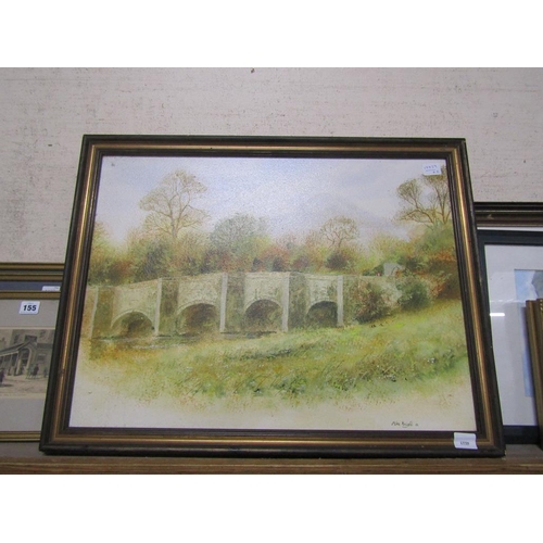 156 - FRAMED PRINT; OIL