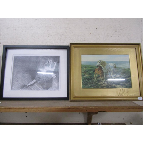 158 - COLLECTION OF FRAMED PRINTS, WATERCOLOURS ETC