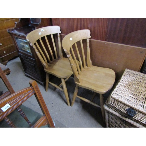 583 - TWO KITCHEN CHAIRS