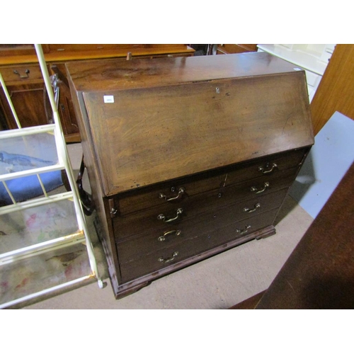 615 - GEORGIAN MAHOGANY BUREAU