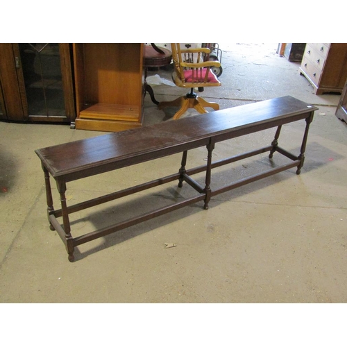 623 - TWO OAK BENCHES