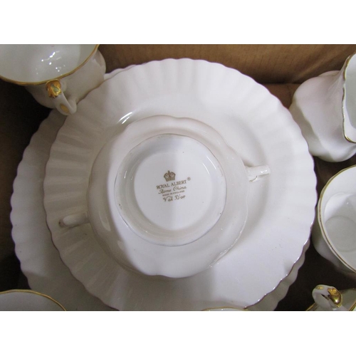 359 - BOX OF ROYAL ALBERT TEA/TABLE WARES