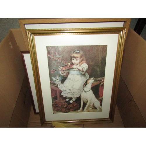 397 - QTY OF FRAMED PICTURES AND PRINTS