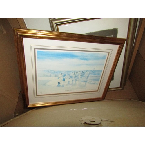 397 - QTY OF FRAMED PICTURES AND PRINTS