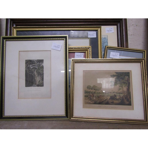 143 - FRAMED PRINTS AND ENGRAVINGS