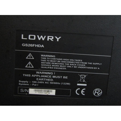 602 - LOWRY TV