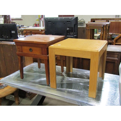 635 - TWO OCCASIONAL TABLES