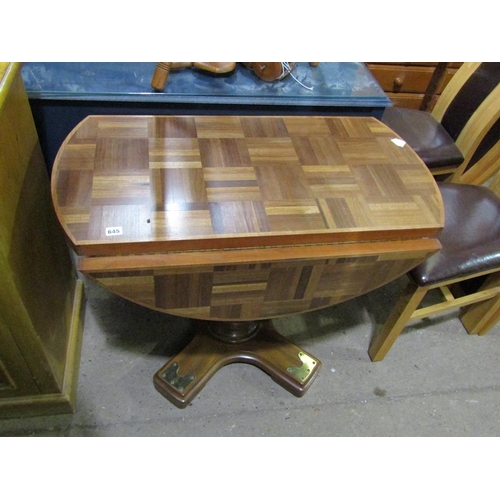 645 - MODERN DROP LEAF TABLE