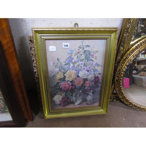 146 - TWO GILT FRAMED PRINTS