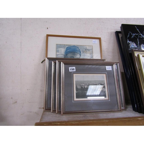 150 - FRAMED ENGRAVINGS AND PRINT