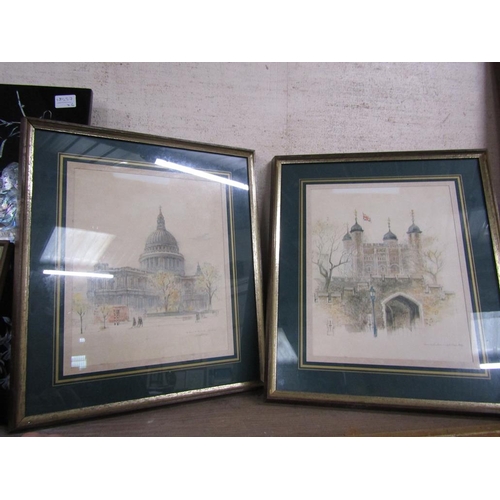 154 - FRAMED PRINTS AND ENGRAVINGS