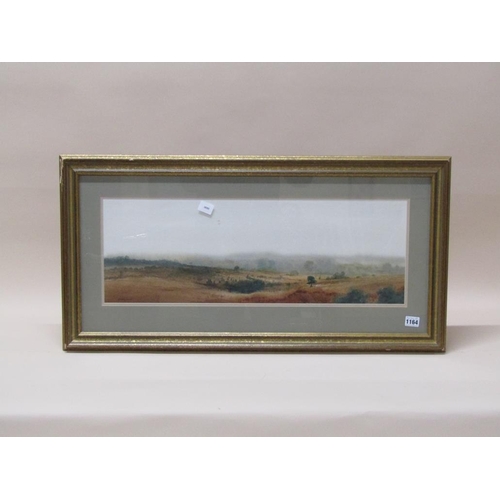 1164 - LIONEL JEANS - EXTENSIVE SUMMERTIME MOORLAND LANDSCAPE, F/G, 23CM X 66CM