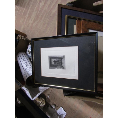 253 - FRAMED AND UNFRAMED PICTURES AND PRINTS