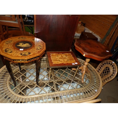 862 - THREE OCCASIONAL TABLES