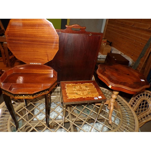 862 - THREE OCCASIONAL TABLES