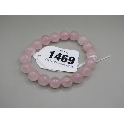 1469 - ROSE QUARTZ BRACELET