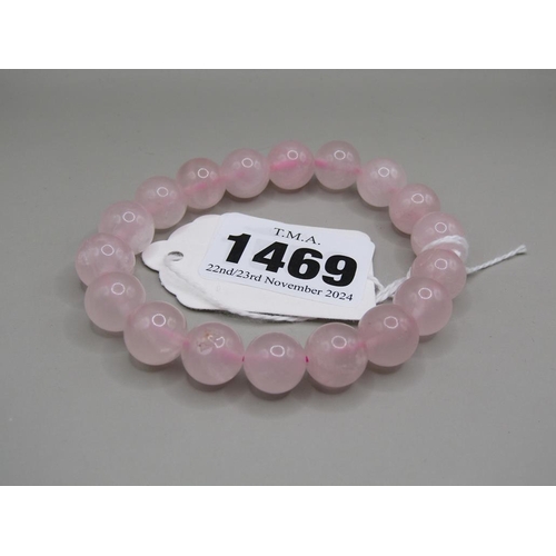 1469 - ROSE QUARTZ BRACELET