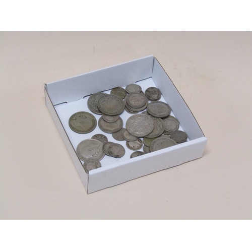 1365 - BOX OF BRITISH PRE 1945 COINS