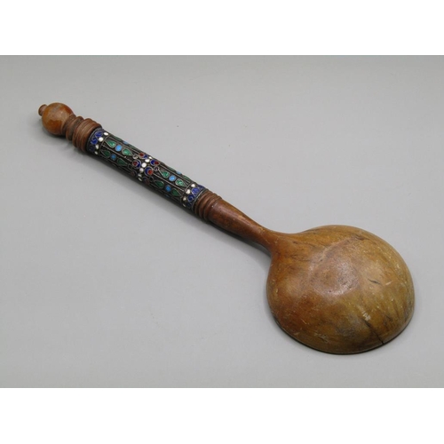 1347 - RUSSIAN KARELIAN STYLE BIRCH SPOON