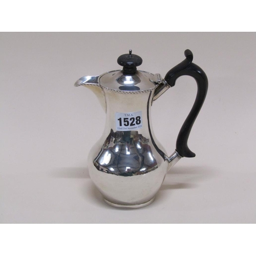 1528 - SILVER WATER JUG CHESTER 1895 9ozt