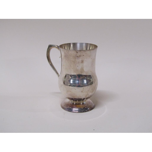 1567 - BOX ; SILVER PLATED TANKARDS (18)