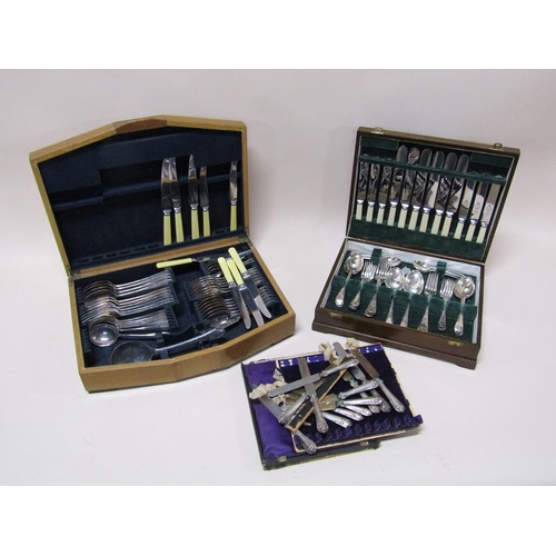 1577 - BOX SET SILVER PLATED CUTLERY