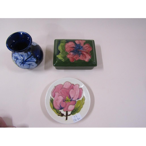 1620 - HIBISCUS AND MAGNOLIA MOORCROFT ITEMS