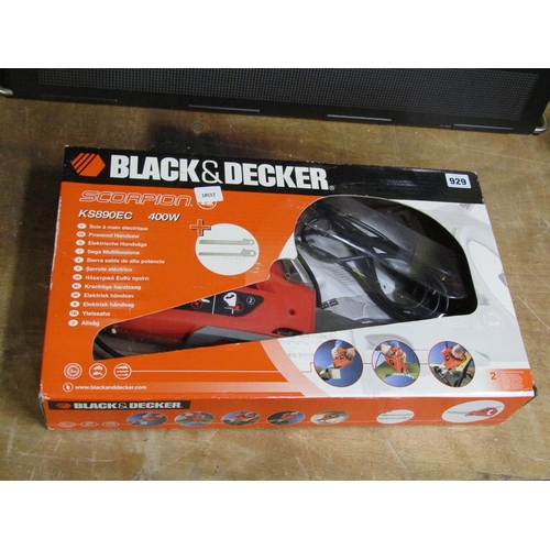 929 - BLACK AND DECKER SAW