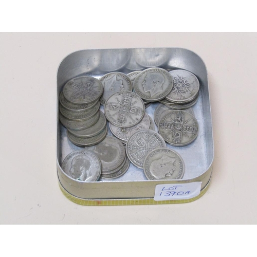 1390A - BOX OF PRE 45 BRITISH COINAGE