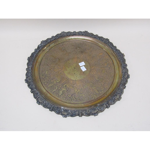 1579A - LARGE SILVER PLATE TRAY