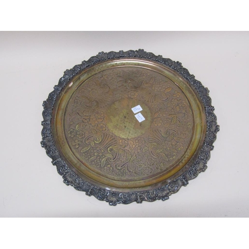 1579A - LARGE SILVER PLATE TRAY