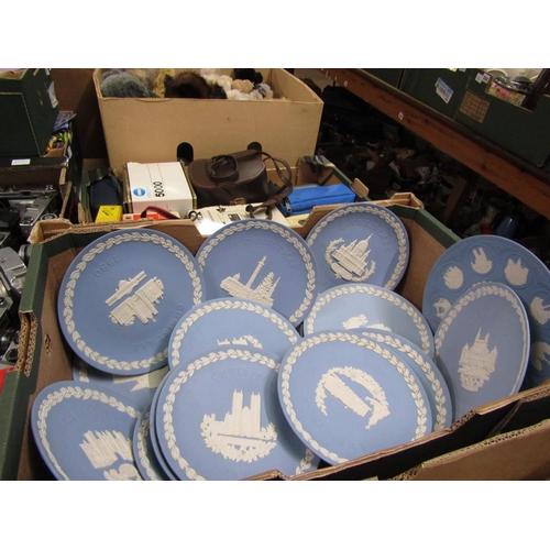 287 - QTY OF WEDGWOOD JASPERWARE PLATES