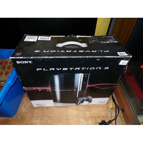 931 - PLAYSTATION 3